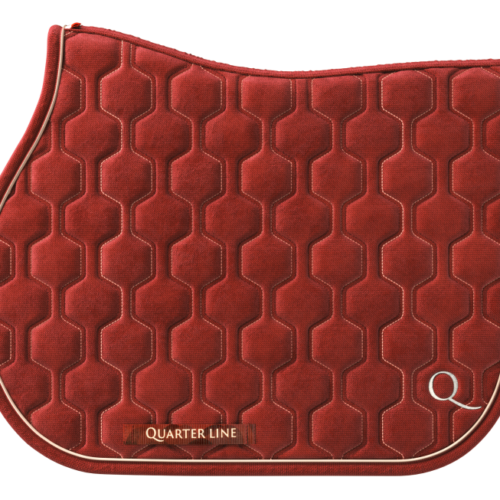 Czaprak skokowy Quarterline honney comb marsala