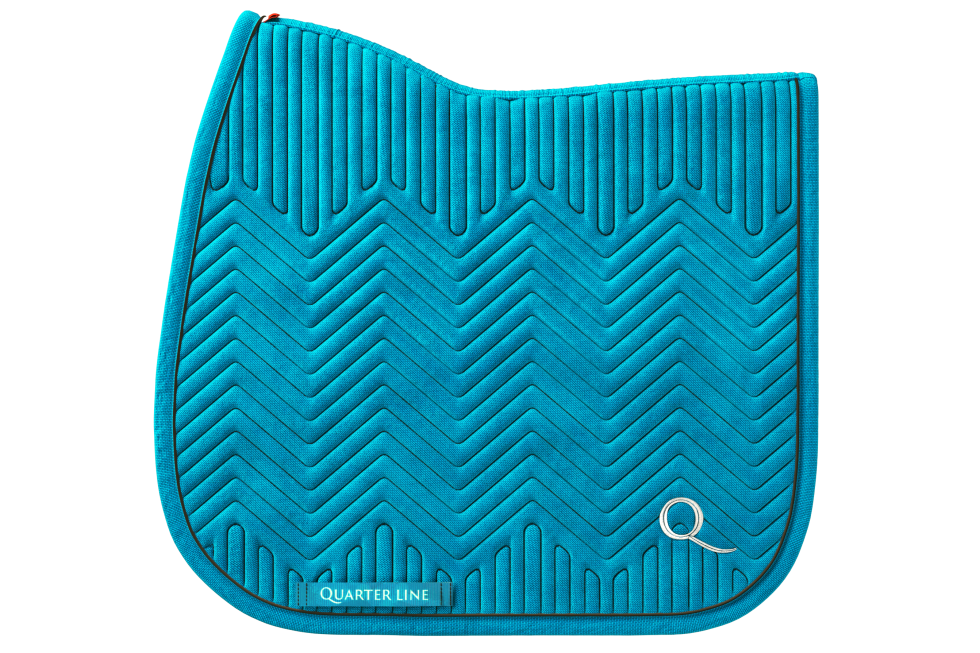 Czaprak ujeżdżeniowy quarterline iberian mosaic blue