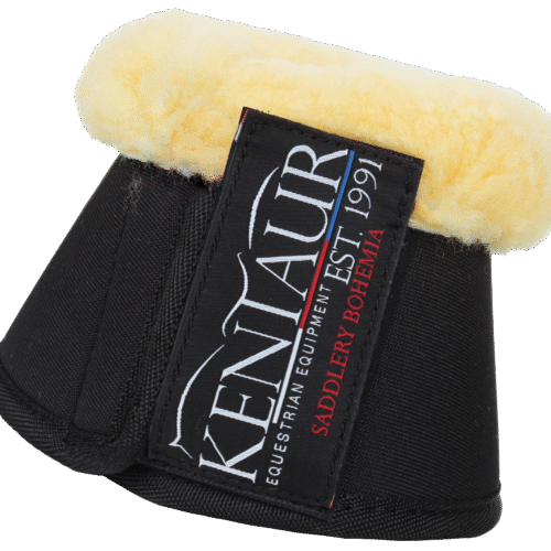 kaloszki neoprenowe kentaur z naturalnym futrem czarne